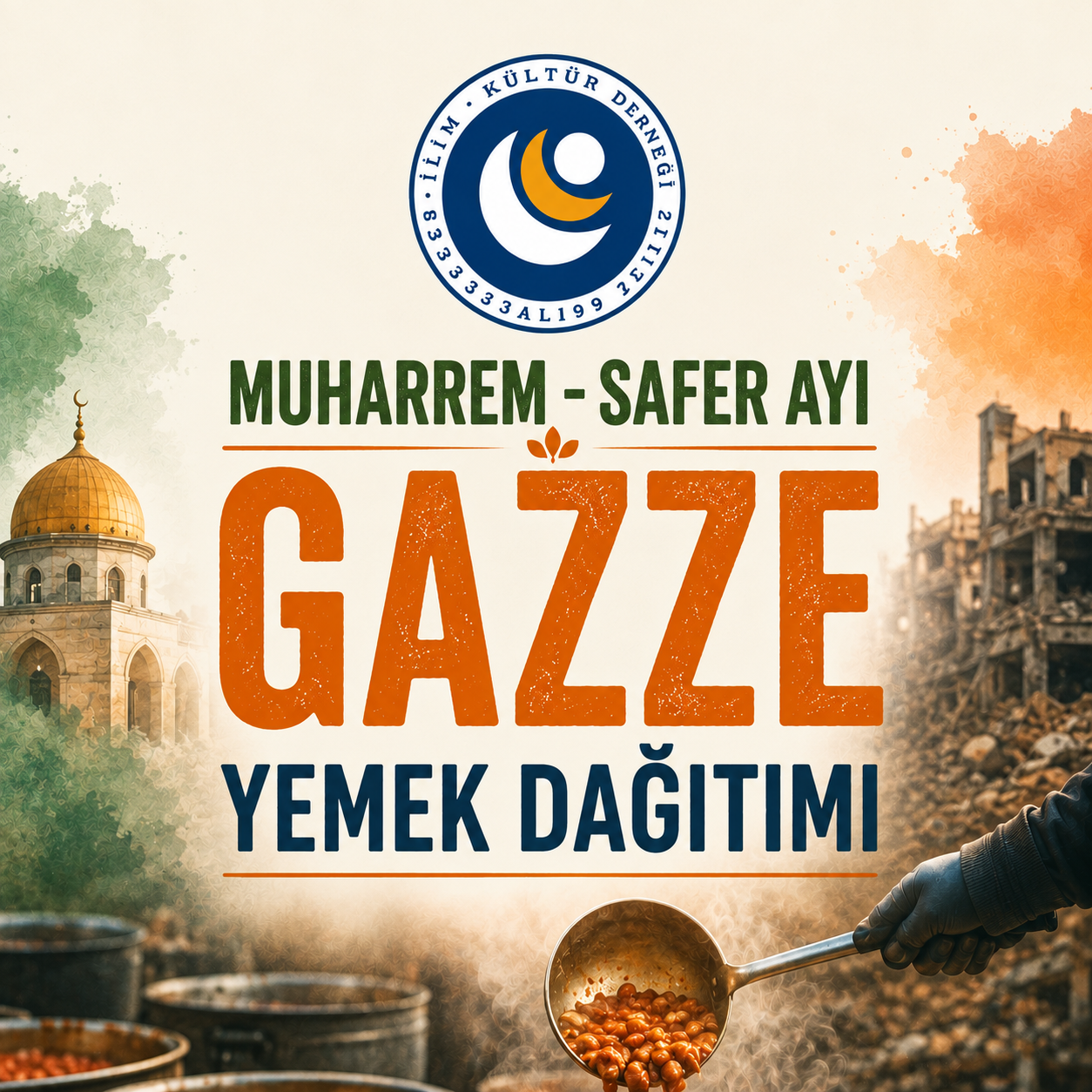 MUHARREM VE SAFER AYI GAZZE YEMEK İKRAMI