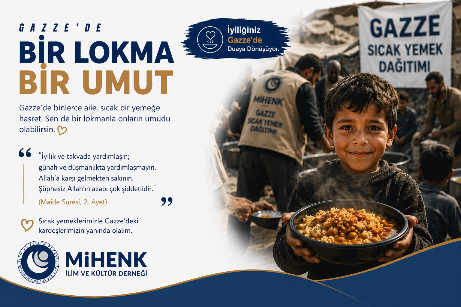 Gazze Yemek Dağıtımı